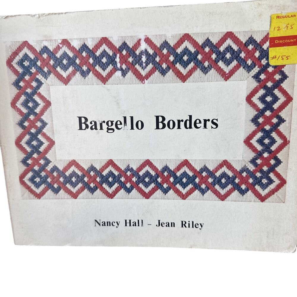 Bargello Borders‎ 1974 Needlepoint Book Hall & Riley